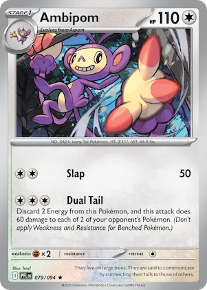 Ambipom #79 – Phantasmal Flames