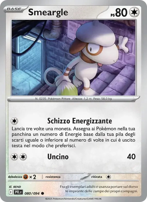 Smeargle 80 – Fiamme Spettrali