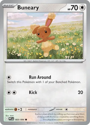 Buneary #83 – Phantasmal Flames