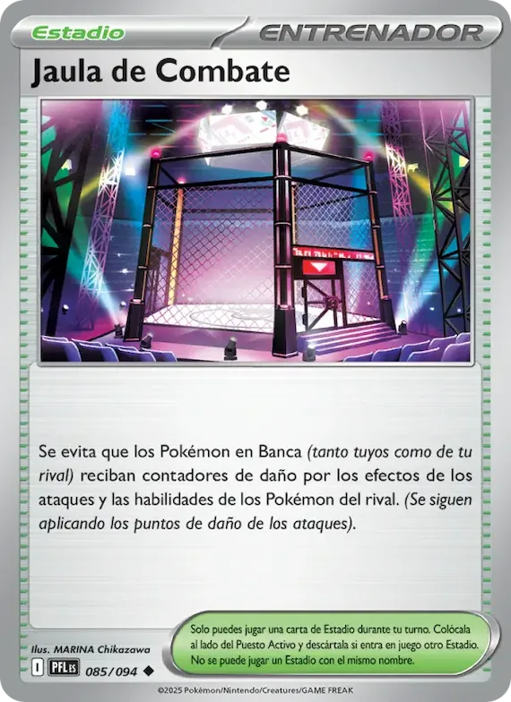 Jaula de Combate 85 – Fuegos Fantasmales