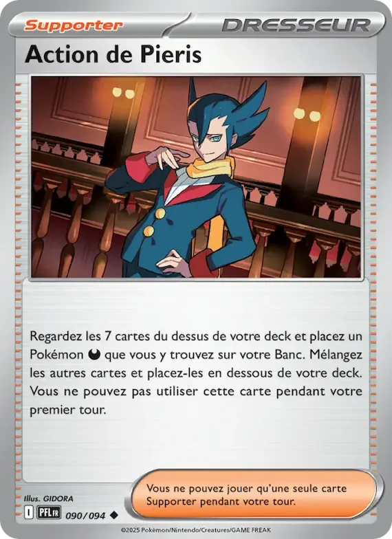 Action de Pieris 90 – Flammes Fantasmagoriques