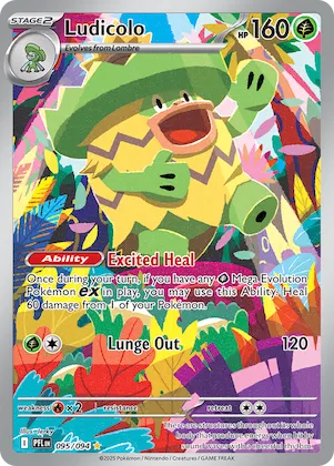 Ludicolo #95 – Phantasmal Flames