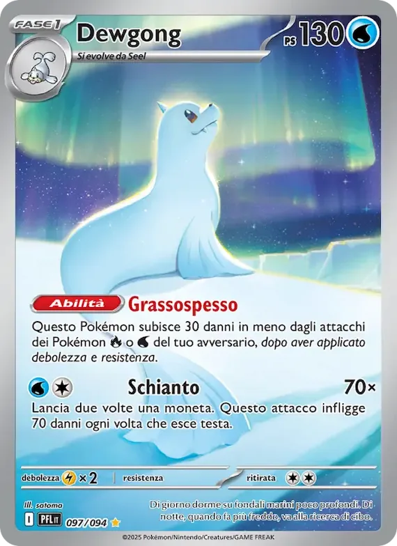 Dewgong 97 – Fiamme Spettrali