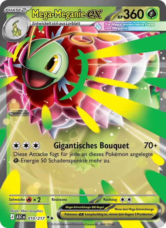 Mega-Meganie-ex 10 – Erhabene Helden