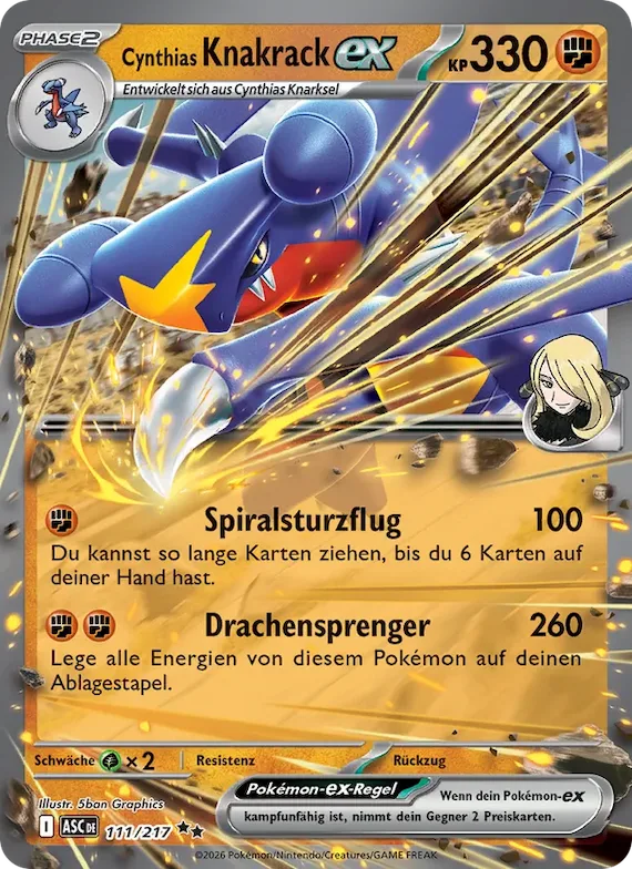 Cynthias Knakrack-ex 111 – Erhabene Helden