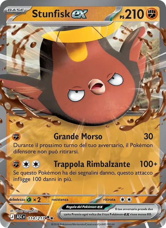 Stunfisk-ex 114 – Ascesa Eroica