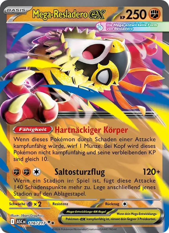Mega-Resladero-ex 116 – Erhabene Helden