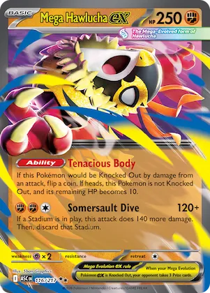 Mega Hawlucha ex #116 – Ascended Heroes