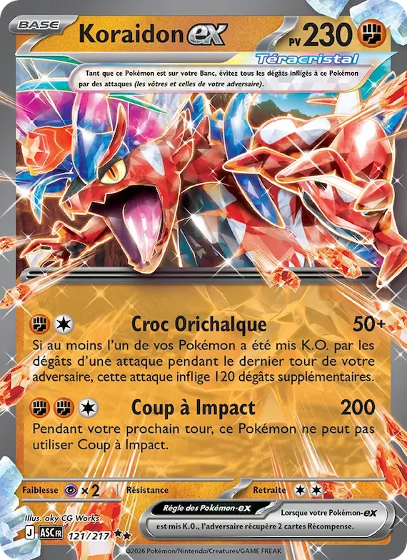 Koraidon-ex 121 – Héros Transcendants