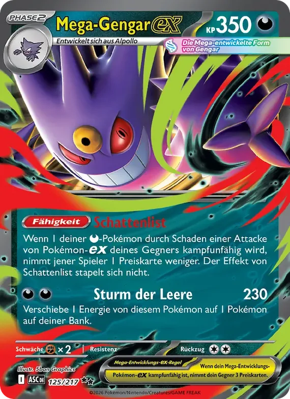 Mega-Gengar-ex 125 – Erhabene Helden