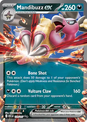 Mandibuzz ex #139 – Ascended Heroes