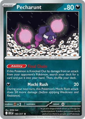 Pecharunt #143 – Ascended Heroes
