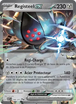 Registeel-ex n° 145 – Héros Transcendants