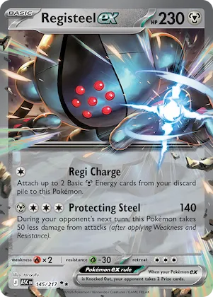 Registeel ex #145 – Ascended Heroes