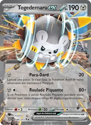 Togedemaru-ex n° 149 – Héros Transcendants