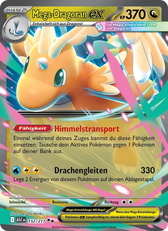 Mega-Dragoran-ex 152 – Erhabene Helden