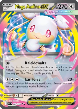 Mega Audino ex #172 – Ascended Heroes