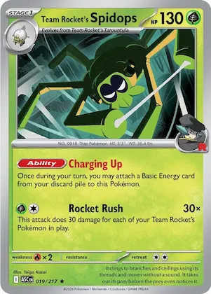 Team Rocket's Spidops #19 – Ascended Heroes