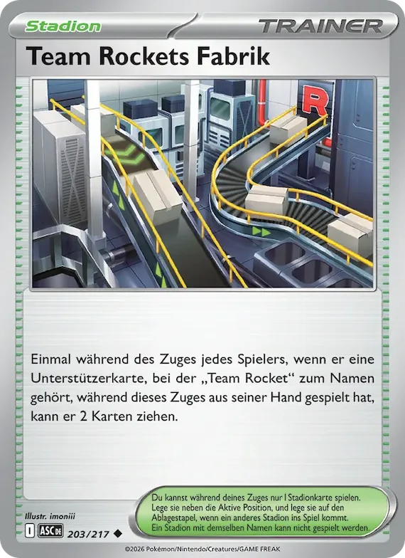 Team Rockets Fabrik 203 – Erhabene Helden