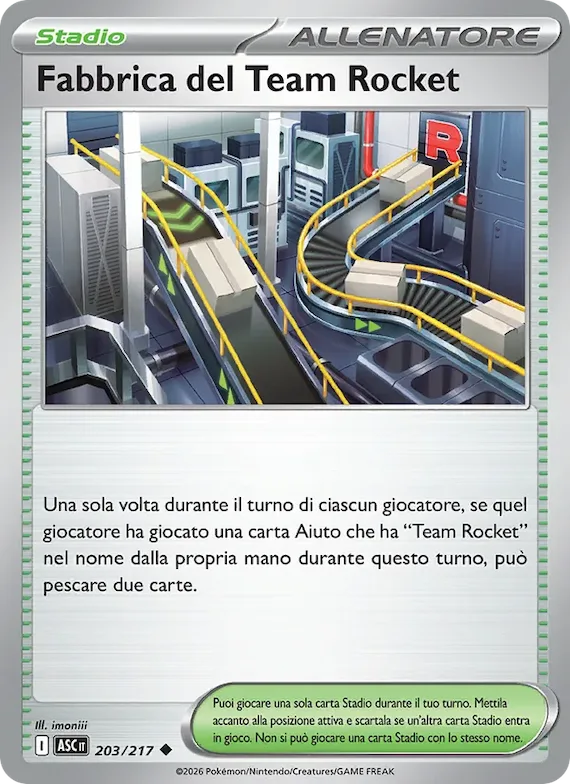Fabbrica del Team Rocket 203 – Ascesa Eroica