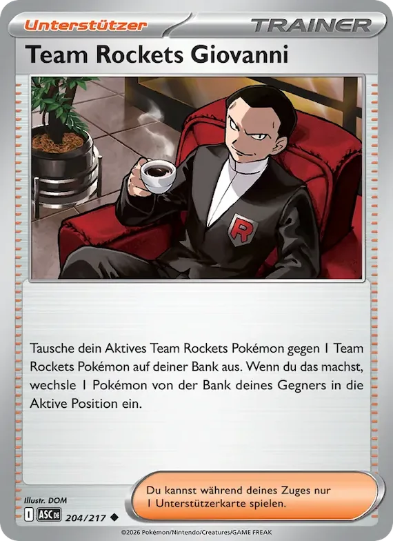 Team Rockets Giovanni 204 – Erhabene Helden
