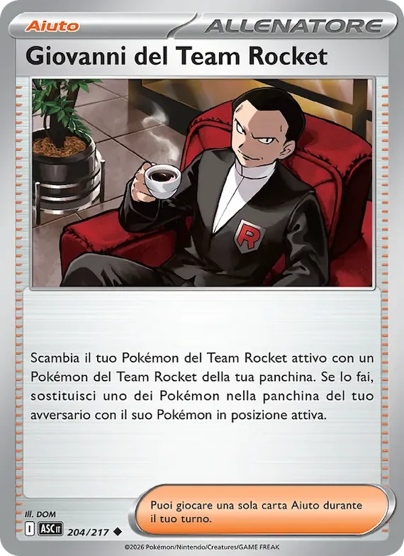 Giovanni del Team Rocket 204 – Ascesa Eroica
