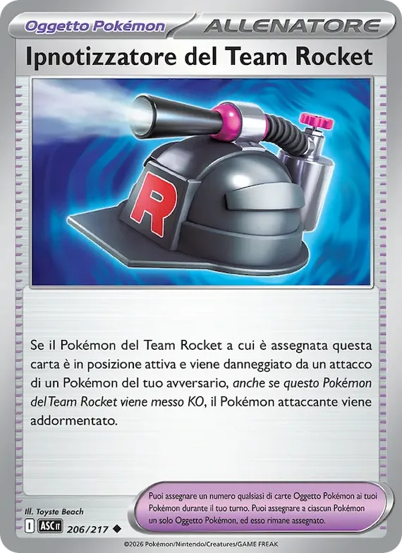 Ipnotizzatore del Team Rocket 206 – Ascesa Eroica