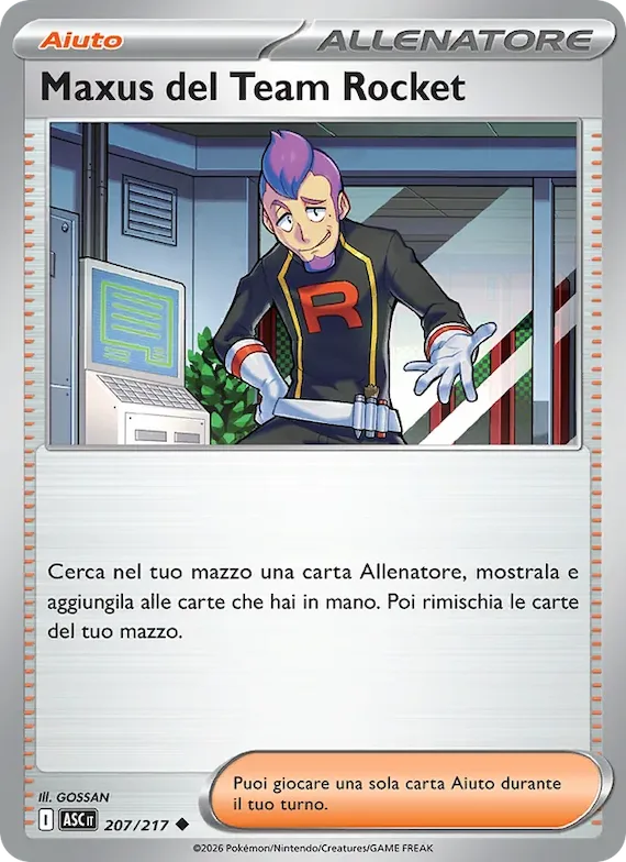 Maxus del Team Rocket 207 – Ascesa Eroica