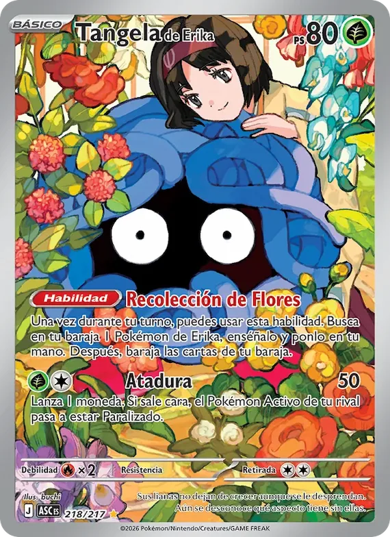 Tangela de Erika 218 – Héroes Ascendentes