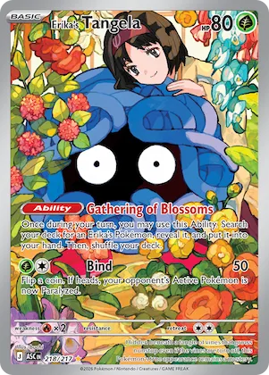 Erika's Tangela #218 – Ascended Heroes