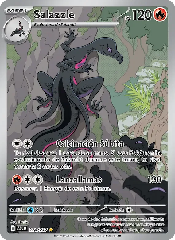 Salazzle 224 – Héroes Ascendentes