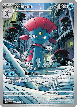 Weavile #228 – Ascended Heroes