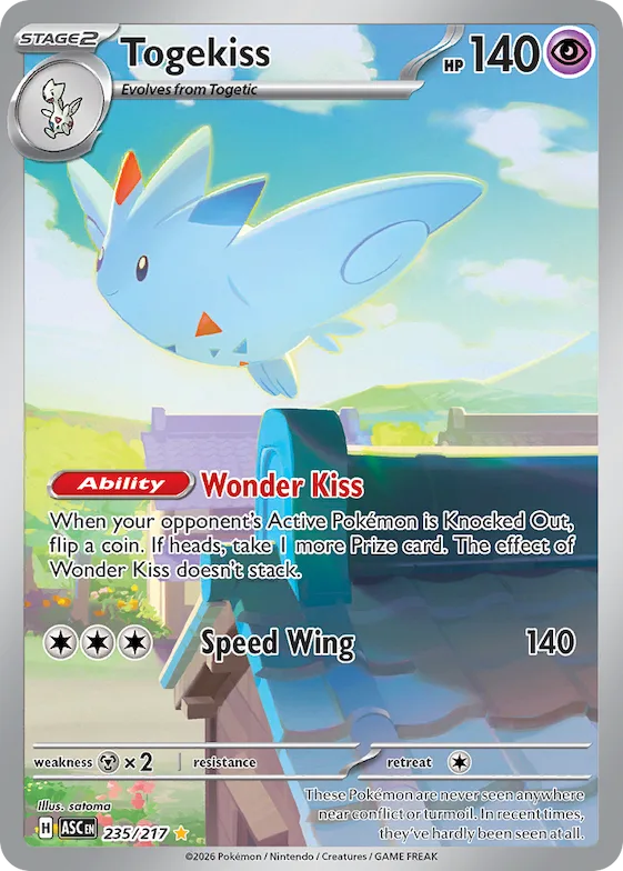 Togekiss #235 – Ascended Heroes