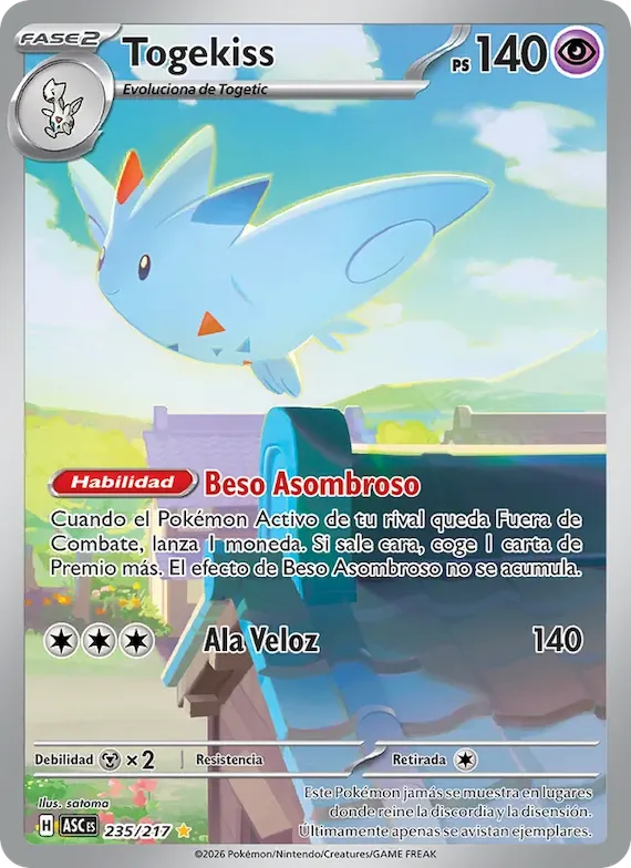 Togekiss 235 – Héroes Ascendentes