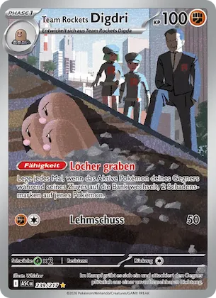 Team Rockets Digdri Nr. 239 – Ascended Heroes