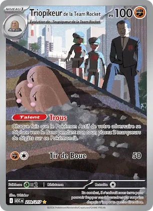 Triopikeur de la Team Rocket n° 239 – Héros Transcendants