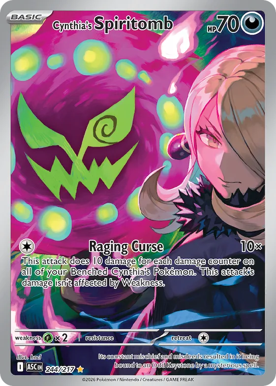 Cynthia's Spiritomb #244 – Ascended Heroes