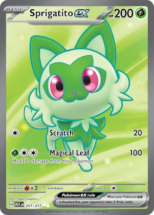 Sprigatito ex #251 – Ascended Heroes