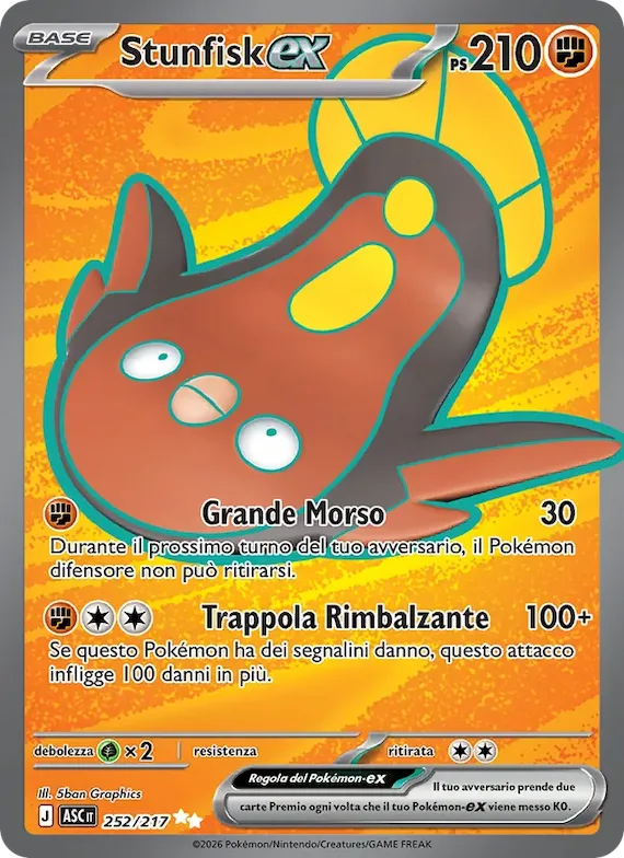 Stunfisk-ex 252 – Ascesa Eroica