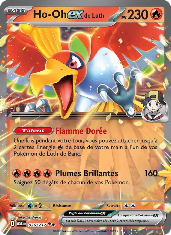 Ho-Oh-ex de Luth 26 – Héros Transcendants
