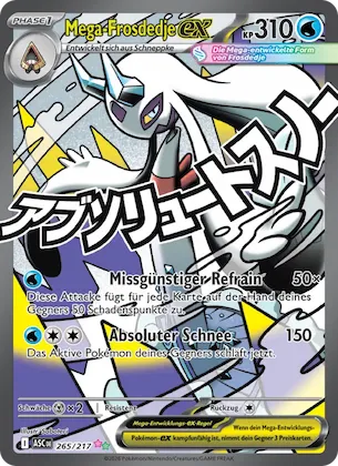 Mega-Frosdedje-ex Nr. 265 – Ascended Heroes