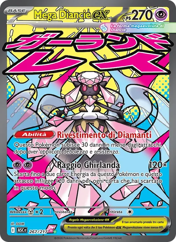 Mega Diancie-ex 267 – Ascesa Eroica