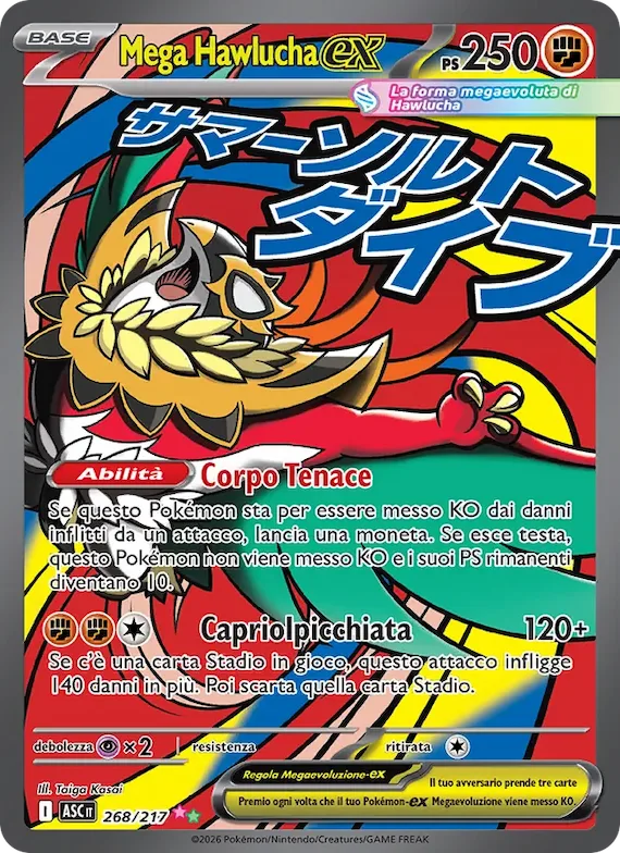 Mega Hawlucha-ex 268 – Ascesa Eroica