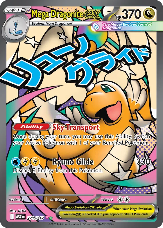 Mega Dragonite ex #271 – Ascended Heroes
