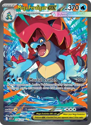 Mega Feraligatr ex #274 – Ascended Heroes