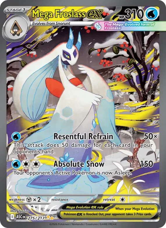 Mega Froslass ex #275 – Ascended Heroes