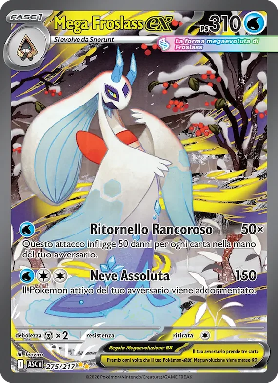 Mega Froslass-ex 275 – Ascesa Eroica