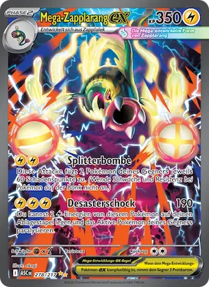 Mega-Zapplarang-ex Nr. 278 – Ascended Heroes