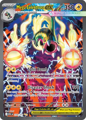 Mega Eelektross ex #278 – Ascended Heroes
