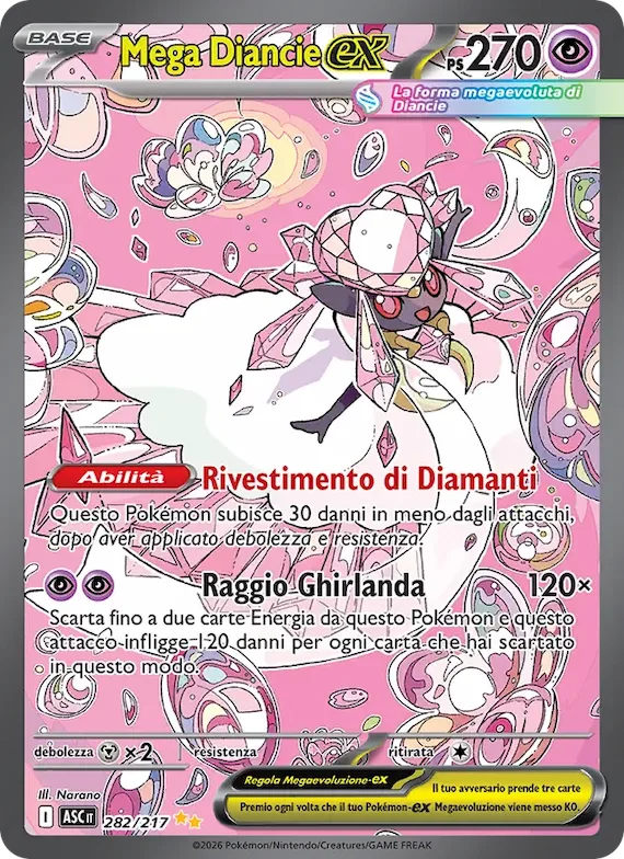 Mega Diancie-ex 282 – Ascesa Eroica